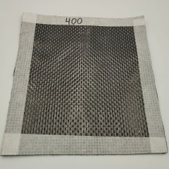 Углеродная ткань (карбон) 1000x1000мм 400 г/м2 12K с полотняным переплетением для эпоксидной смолы Коломыя