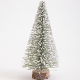 Искусственная елка настольная Lugi Стрела зимняя 25 см Зелено-белый (SOK-М-12-2)