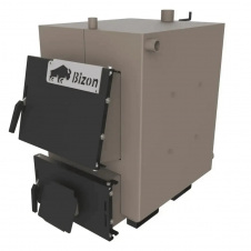 Твердопаливний котел тривалого горіння Bizon М-120 12 кВт + комплект автоматики