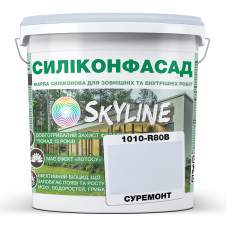 Фарба фасадна силіконова Skyline Силіконфасад 1010-R80B Суремонт 3 л (2595724989)