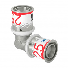 Коліно 90° Uponor S-Press PLUS латунне 25-25 (1070525)