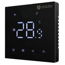 Терморегулятор Navin WT410 B-3А з Wi-Fi для газових котлів чорний (24-604273-8686)