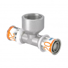Трійник Uponor S-Press PLUS внутр. різьба 20-Rp3/4"FT-20 (1070597)