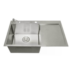 Мийка для кухні з правим крилом Nett NS-7848(R) Васильков