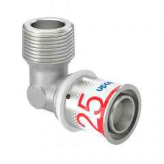 Коліно зовн. різьба Uponor S-Press PLUS 25-R3/4"MT (1070535) Измаил