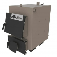 Твердопаливний котел тривалого горіння Bizon М-120 12 кВт + комплект автоматики Шостка