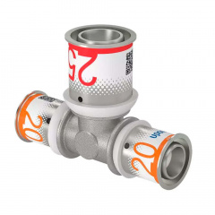 Трійник редукційний Uponor S-Press PLUS латунний 20-25-20 (1070571) Самбор