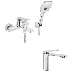 Набор змішувачів Kroner Makon-C060 + змішувач Makon-C010 (KRMC060C010) Шостка