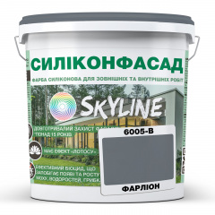 Фарба фасадна силіконова Skyline Силіконфасад 6005-B Фарліон 10 л (2595725038) Хмельницький