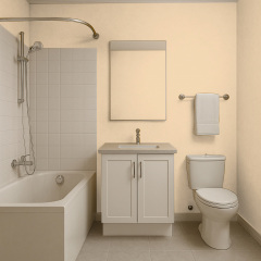 Краска силиконовая для влажных помещений Skyline 0520-Y40R Карамель 3 л (2589082010) Мукачево