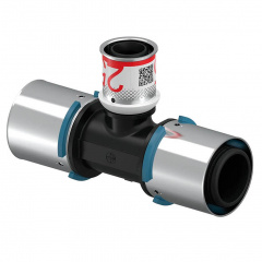 Трійник редукційний Uponor S-Press Plus PPSU 40-25-40 Кропива