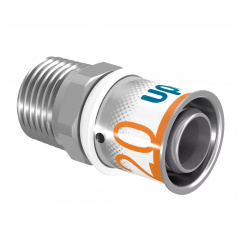 Штуцер Uponor S-Press Plus 20-G1/2" MT зовнішня різьба (1070504) Каменка-Днепровская
