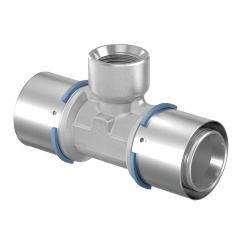 Трійник Uponor S-Press 40-Rp1/2" FT-40 внутрішня різьба (1046922) Жмеринка