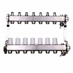 Колектор для опалення Termojet TJ-R-W-07 без витратомірів Бердичев