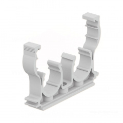 Кліпса подвійна пластикова Uponor Uni Pipe Plus 16 мм (1135508) Конотоп