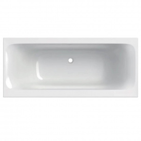 Ванна акрилова Geberit Tawa Slim Duo 170 х 75 см, з ніжками, центральний злив (554.123.01.1)