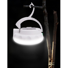 Светодиодная LED лампа-фонарь с солнечной панелью и аккумуляторами BTB 19200 mAh NG200 "Ромашка" Белый Белгород-Днестровский