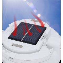 Светодиодная LED лампа-фонарь с солнечной панелью и аккумуляторами BTB 19200 mAh NG200 "Ромашка" Белый Белгород-Днестровский