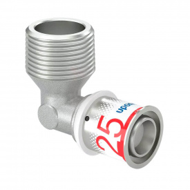 Коліно зовн. різьба Uponor S-Press PLUS 25-R1"MT (1070536)