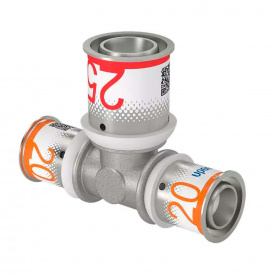 Трійник редукційний Uponor S-Press PLUS латунний 20-25-20 (1070571)