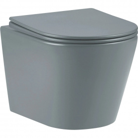 Унітаз підвісний Imprese Vltava Rimless з кришкою (c06309615)