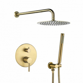 Душова система VBI Milano золотий матовий (VBI-050109BG)