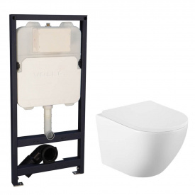 Інсталяція для унітазу Volle Master Ola 3 в 1 + унітаз Volle Amadeus 2.0 vortice з сидінням Slow-closing (1313.001000+2130.000200)
