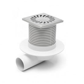 Трап MCH 411L двокорпусний з горизонтальним підключенням DN50