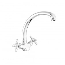 Змішувач для кухні Rubineta Milano-8 Cross Lux хром (M8T006)