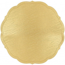 Килимки-плейсмати BonaDi Золота Роса 38 см Золотистий 4 шт DP229882