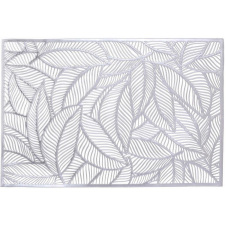 Килимки-плейсмати BonaDi листя 30х45 см Сріблястий 4 шт DP229879