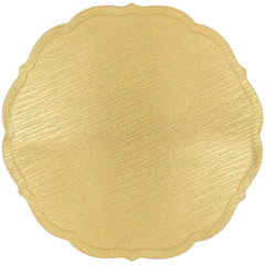 Килимки-плейсмати BonaDi Золота Роса 38 см Золотистий 4 шт DP229882 Київ