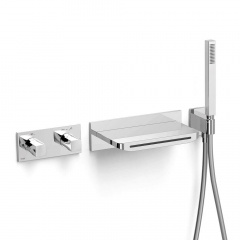 Термостатичний змішувач для ванни і душу на 2 споживача Tres B-system, хром (30725207) Куп'янськ