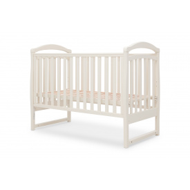 Ліжечко для немовлят Ластівка (70 × 127 см, з шухлядою, слонова кістка)