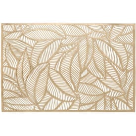 Коврики-плейсматы BonaDi Золотые листья 30х45 см Золотистый 4 шт DP229880