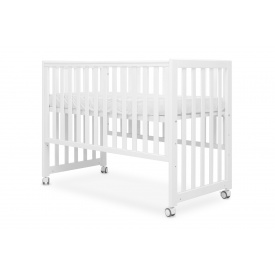 Ліжечко для немовлят Краплинка (65,5 × 124,7 см, білий)