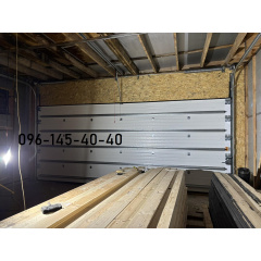 Гаражні секційні утеплені ворота Якимівка