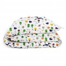 Пододеяльник детский 110х140 см MINECRAFT COSAS Зелений