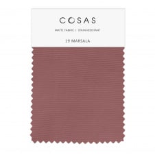 Штори на кухню та кімнату BLUEBERRY 2шт COSAS Marsala 180х270 см