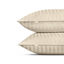 Набір наволочок сатин Cosas BISCUIT 40х60 см Світло-бежевий