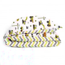 Підліткова підковдра COSAS BUILDING Ранфорс 155х215 см Жовтий