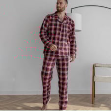 Мужская пижама COSAS SleepWay M Красно-голубой (SleepWay_blue_red_M)