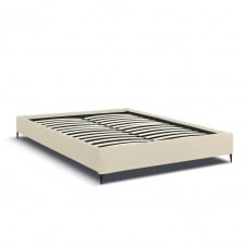 Ліжко двоспальне COSAS Kiwi Almond 160x200 см Кремовий