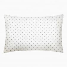 Дитяча наволочка COSAS GREY DOTS Ранфорс 40х60 см Білий