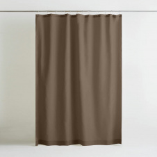 Шторка для душу та ванної COSAS ESPRESSO з кільцями 180х200 см Шоколадний