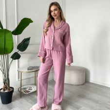 Пижама женская COSAS LUMA L-XL Розовый (197LUMA_pudra_ML)