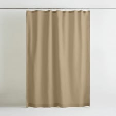 Шторка для душа и ванной COSAS SAND с кольцами 180х180 см Бежевый