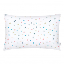 Наволочка на подушку 40х40 см MULTICOLOUR BLOTS COSAS Рожевий