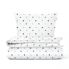 Підліткова постіль без простирадла LOVE COSAS Білий 155х215 см