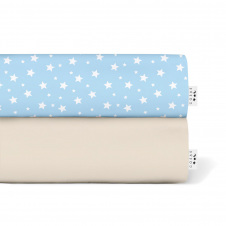 Набор Простыня на резинке COSAS STARFALL Ранфорс 60х120х12 см 2 шт.